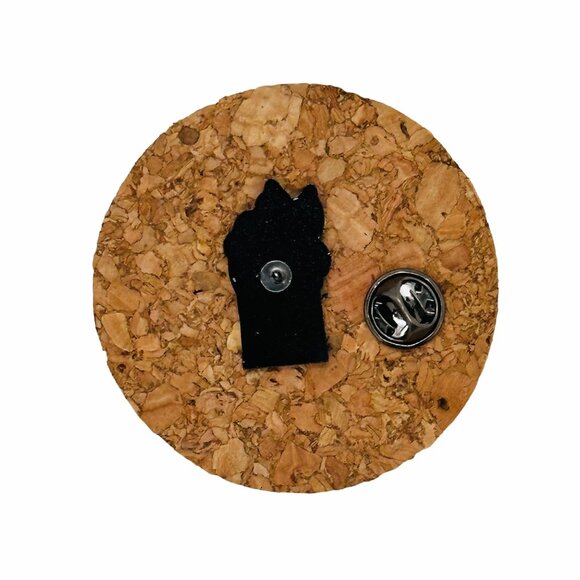 ✨Plam for Win Enamel Pin Cat Paw Shape Alloy Enamel Pin Brooch In Camo Sleeve✨ - Picture 3 of 6